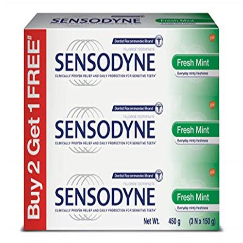 SENSODYNE FRESH MINT TP 450g 2+1